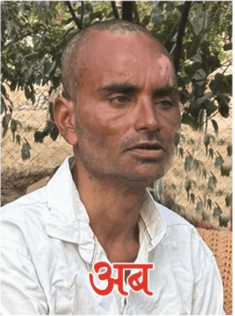 Resident after care at GBSS shelter