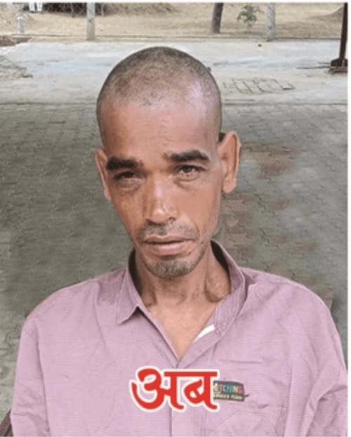 Resident after care at GBSS shelter